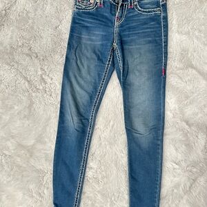 True Religion Blue Skinny Jeans Classic Fit
